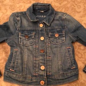 Girls gap denim jacket